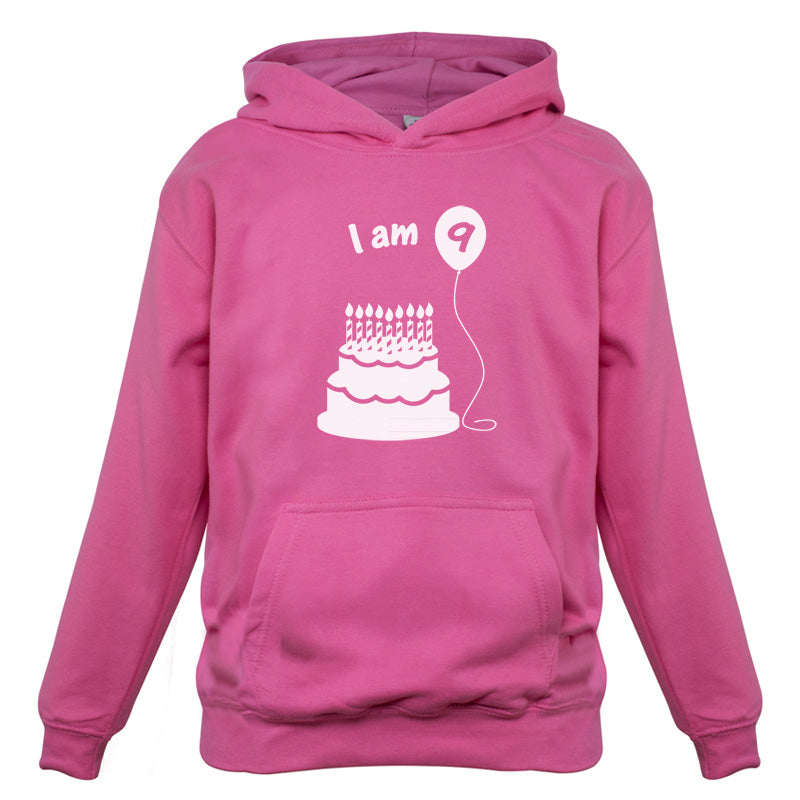 I Am 9 Kids Birthday T Shirt