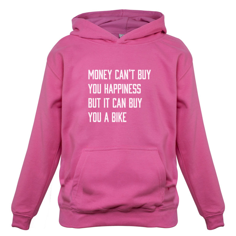 Money Can't Buy You Happiness But It Can Buy You A Bike Kids T Shirt