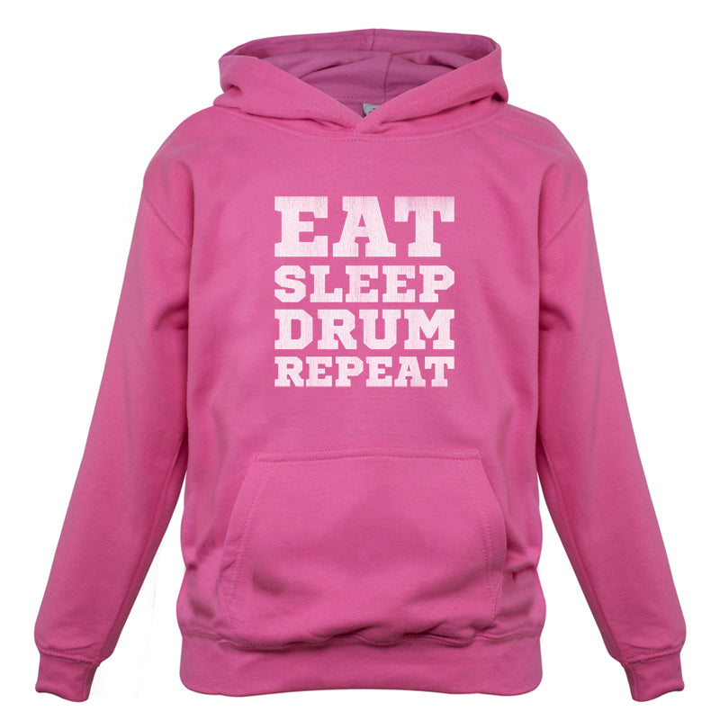 Eat Sleep Drum Repeat Kids T Shirt