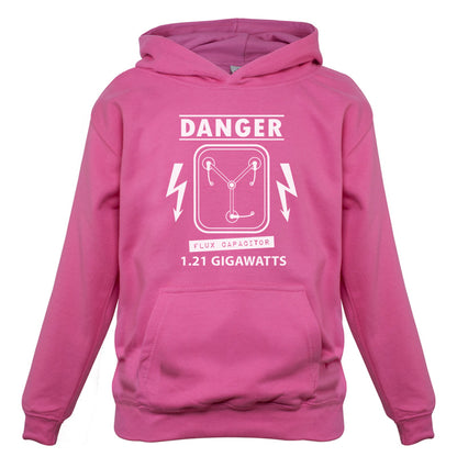 Danger Flux Capacitor Kids T Shirt