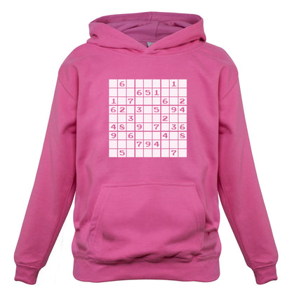 Sudoku Gamer Puzzle Kids T Shirt