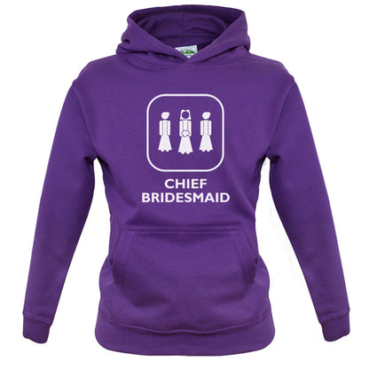 Chief Bridesmaid Kids T Shirt