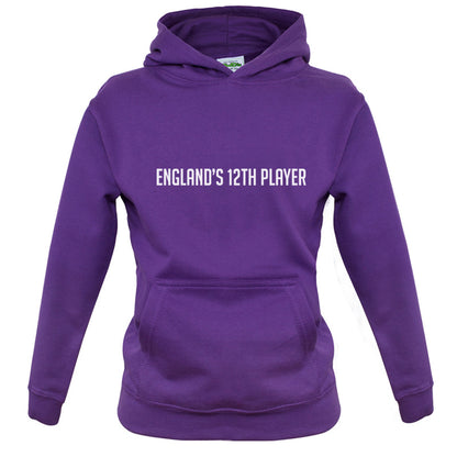 England's 12th Player Kids T Shirt