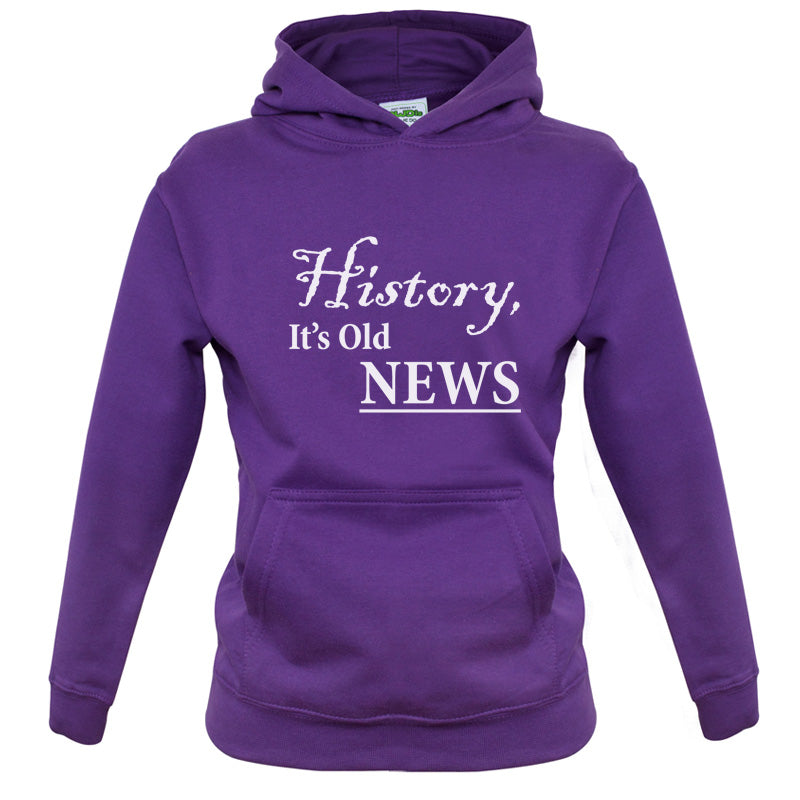 History, It's  Old News Kids T Shirt