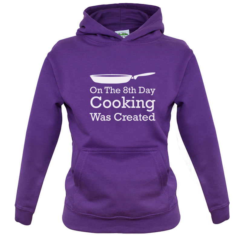 On The 8th Day Cooking Was Created Kids T Shirt