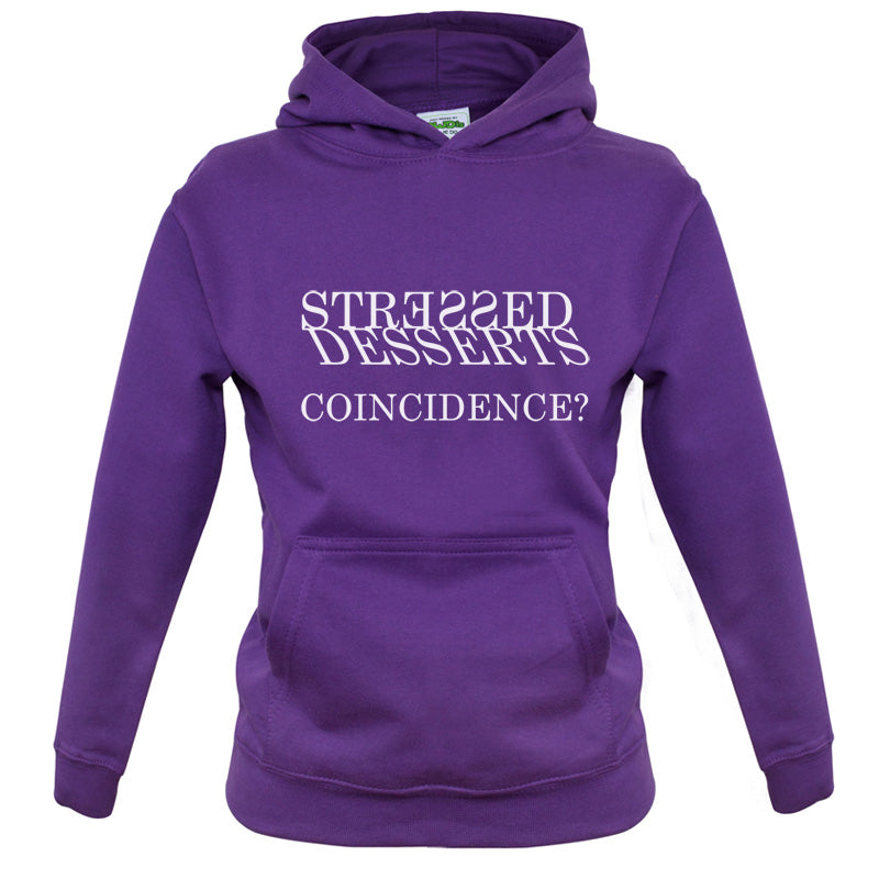 Stressed Desserts Coincidence Kids T Shirt