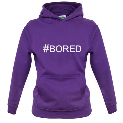 #Bored (Hashtag) Kids T Shirt