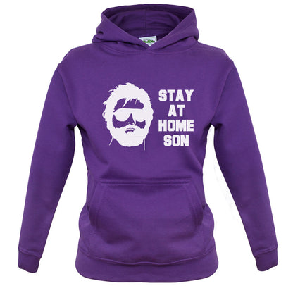 Stay at home Son Kids T Shirt