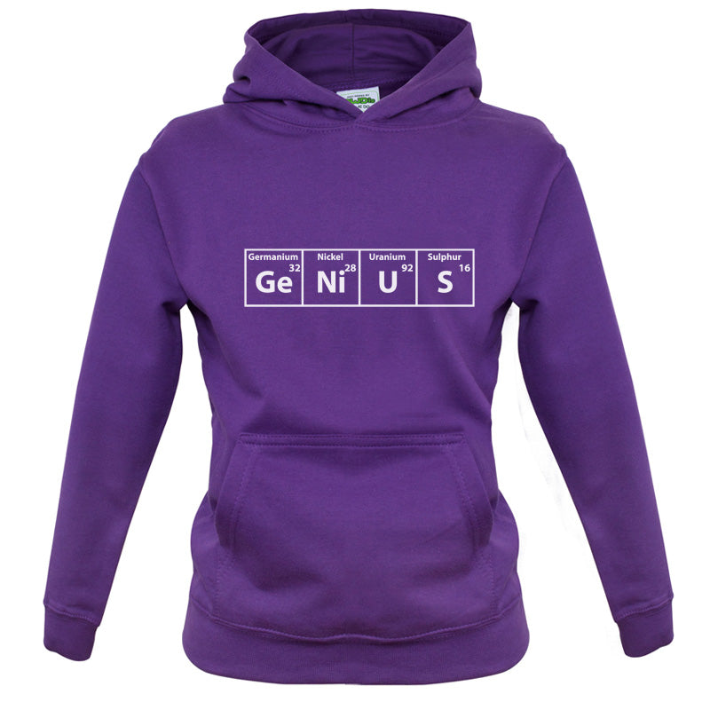 Genius Periodic Table Kids T Shirt