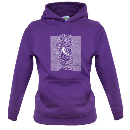 Unknown Pleasures Of Skiing Kids T Shirt