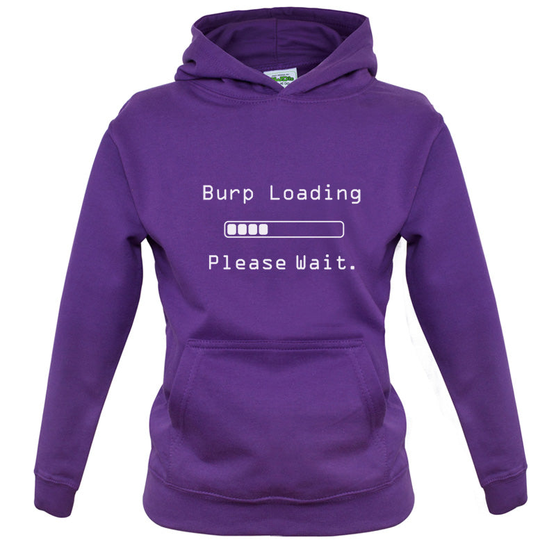 Burp Loading Please Wait Kids T Shirt