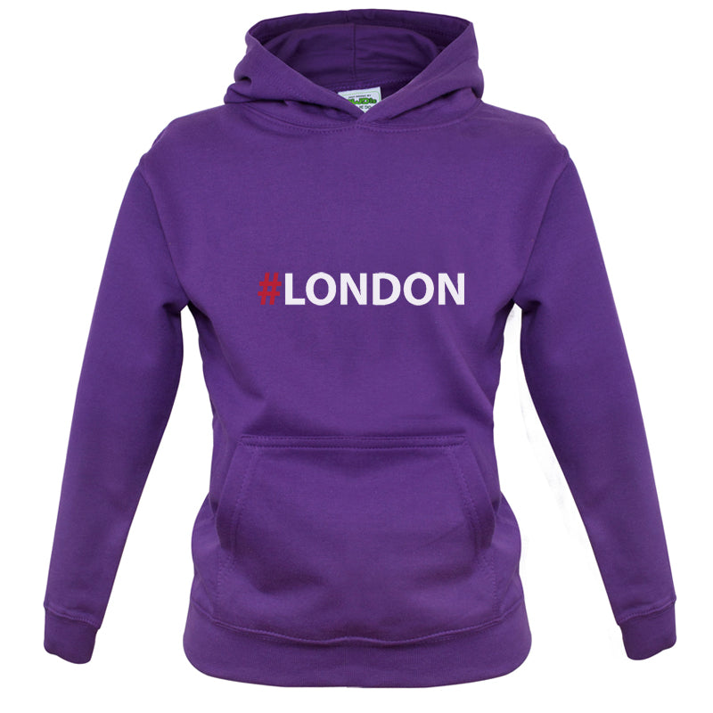 Hashtag London Kids T Shirt