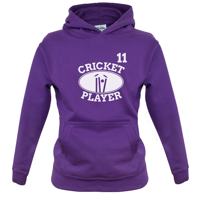 Cricket Player 11 Kids T Shirt