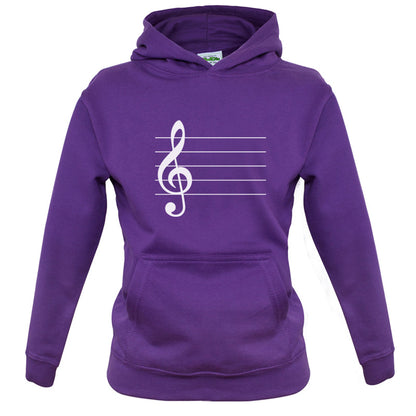 Treble Clef Kids T Shirt