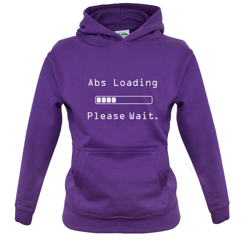 Abs Loading Please Wait Kids T Shirt