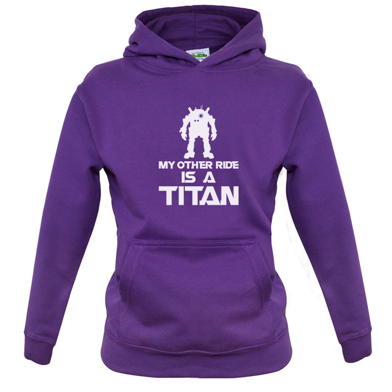 My Other Ride Is A Titan Kids T Shirt