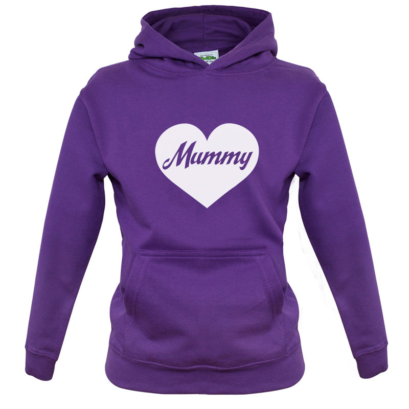 Heart Mummy Kids T Shirt