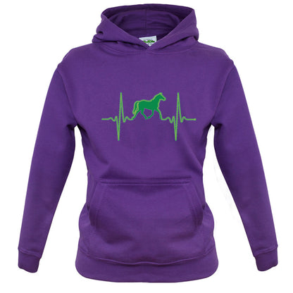 Heartbeat Horse Kids T Shirt