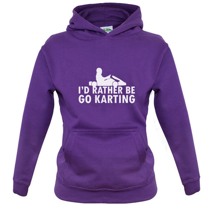 I'd Rather Be Go Karting Kids T Shirt