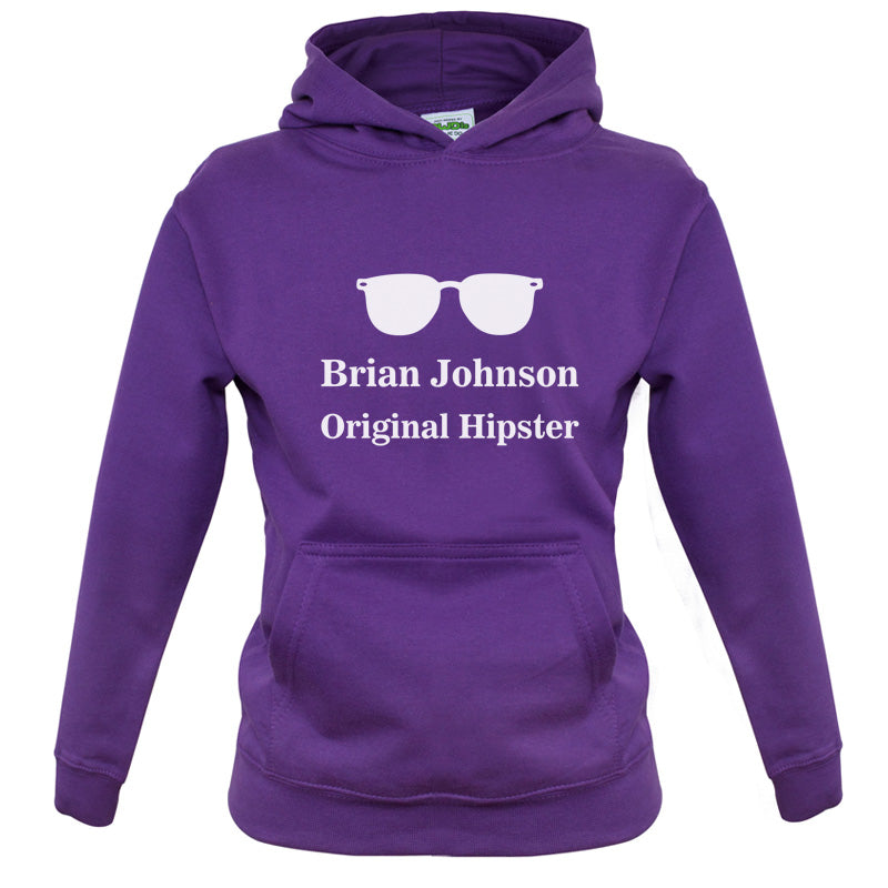 Brian Johnson Original Hipster Kids T Shirt