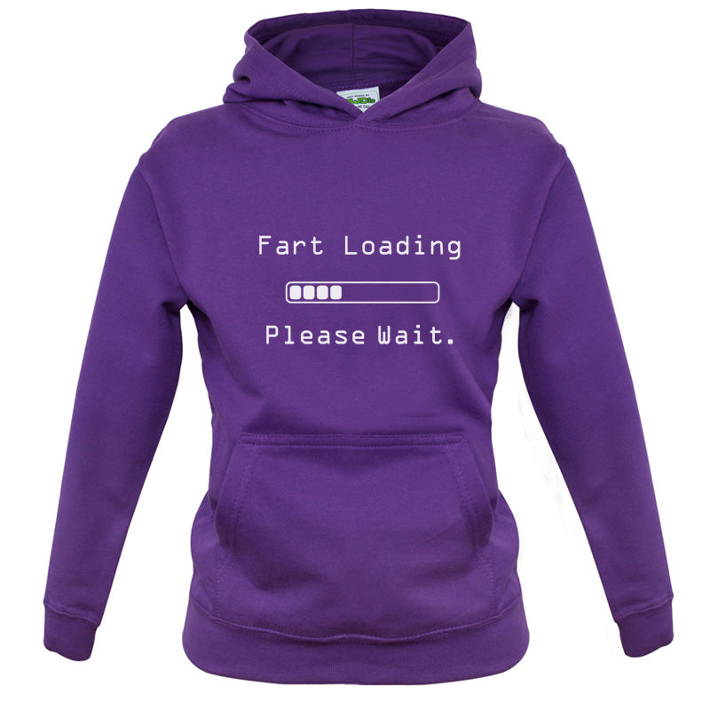 Fart Loading.. Please wait Kids T Shirt