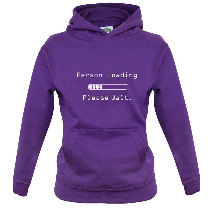 Person Loading Please Wait Kids T Shirt