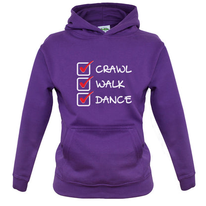 Crawl Walk Dance Kids T Shirt