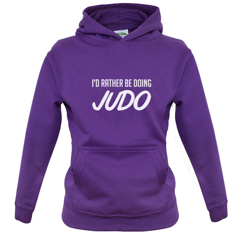 I'd Rather Be Doing Judo Kids T Shirt