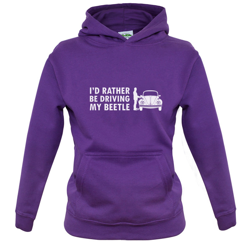 I'd Rather Be Driving My Beetle Kids T Shirt