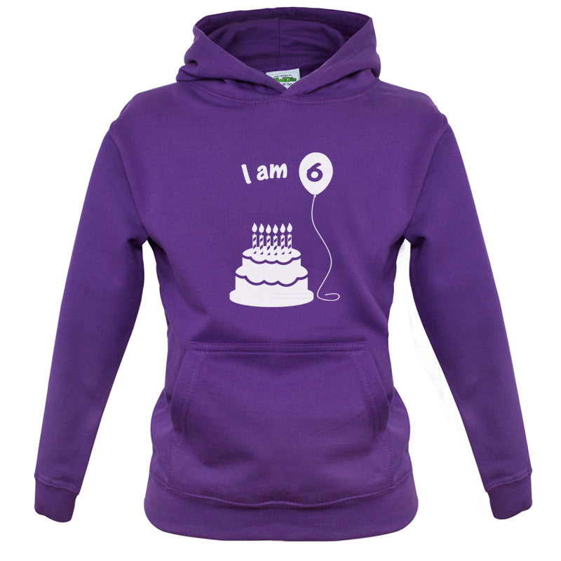 I Am 6 Kids Birthday T Shirt