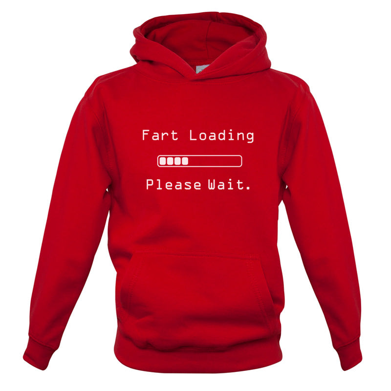 Fart Loading.. Please wait Kids T Shirt