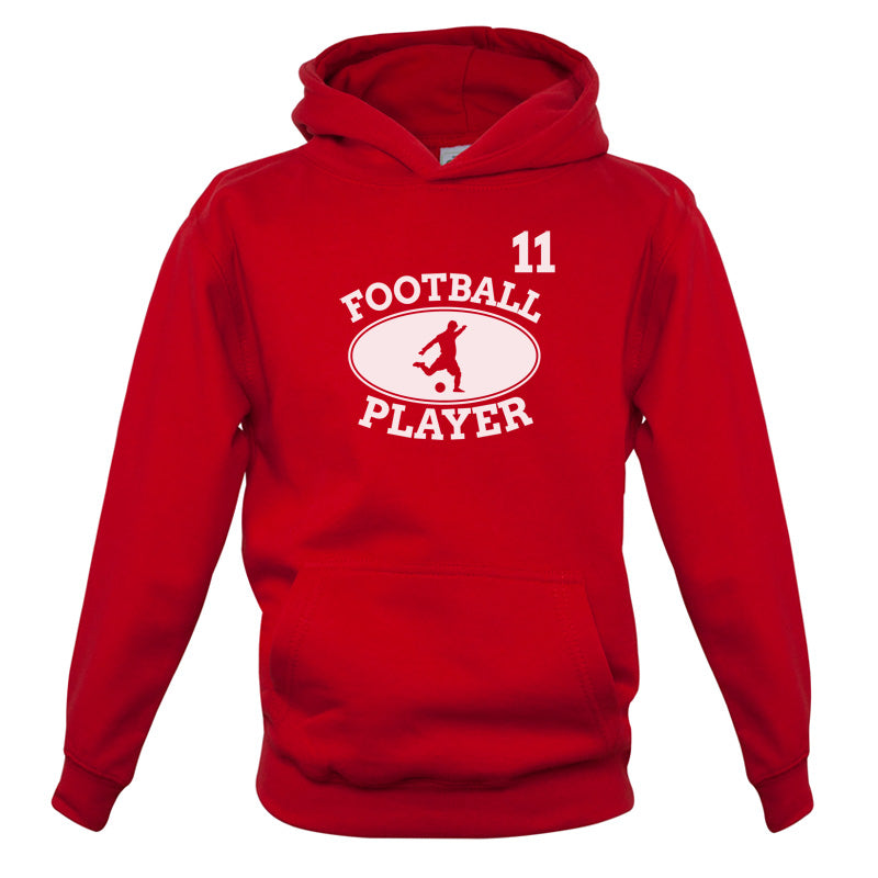 Football Player 11 Kids T Shirt