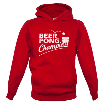 Beer Pong Champion Kids T Shirt