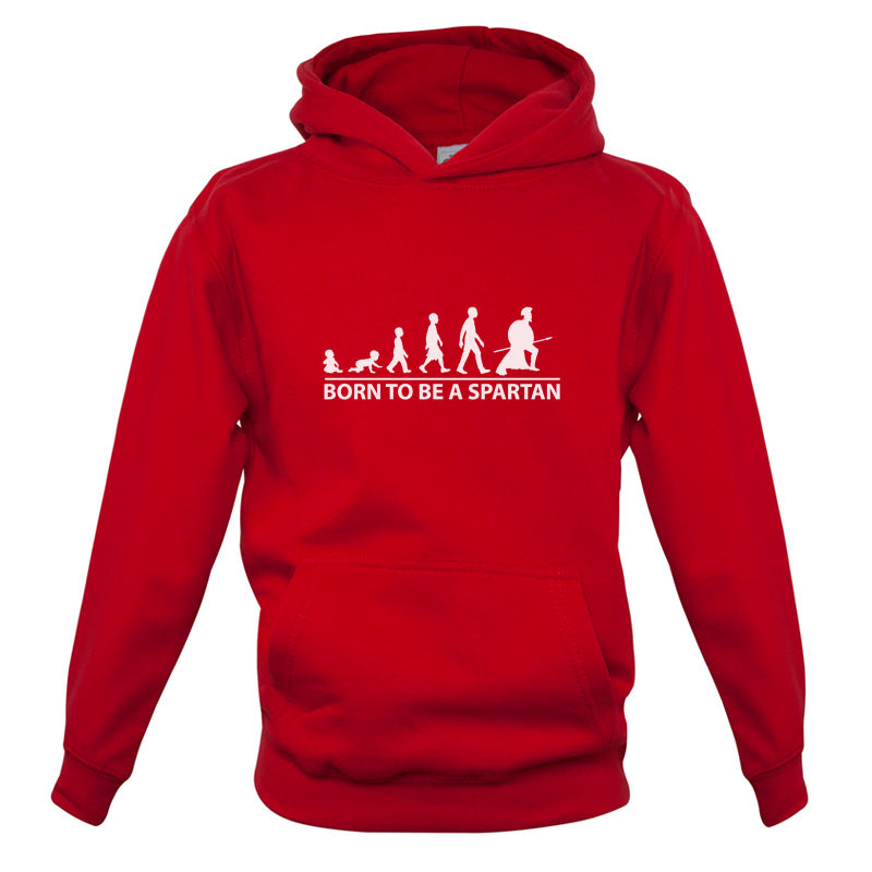 Born To Be A Spartan Kids T Shirt