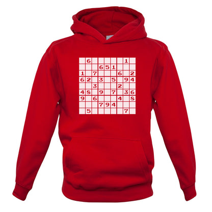 Sudoku Gamer Puzzle Kids T Shirt