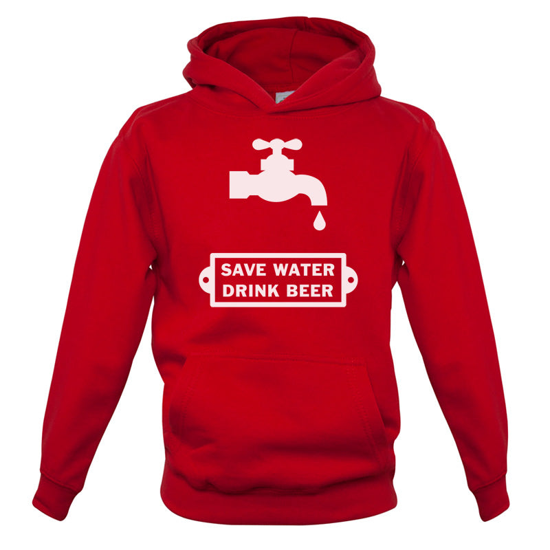 Save Water Drink Beer Kids T Shirt