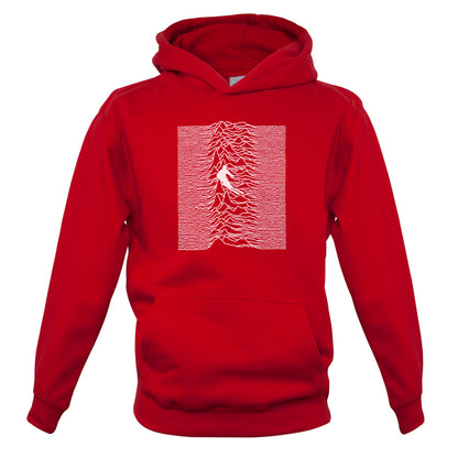 Unknown Pleasures Of Skiing Kids T Shirt