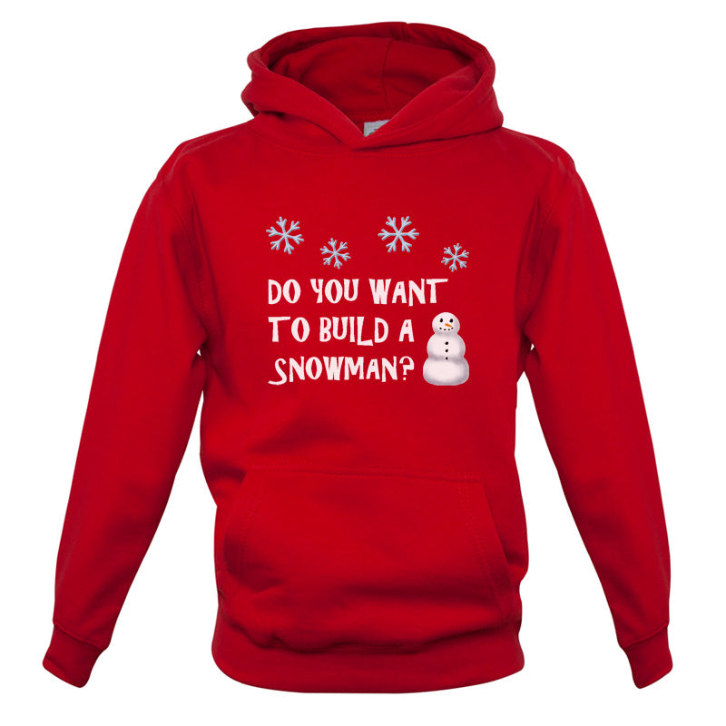 Do You Want To Build A Snowman Kids T Shirt