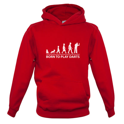 Born To Play Darts Kids T Shirt