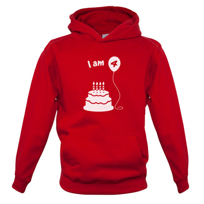 I Am 4 Kids Birthday T Shirt