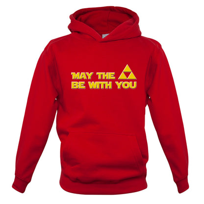 May The Triforce Be With You Kids T Shirt