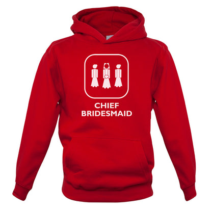 Chief Bridesmaid Kids T Shirt