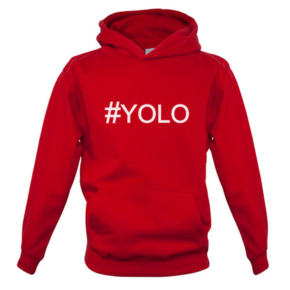 #YOLO (Hashtag) Kids T Shirt