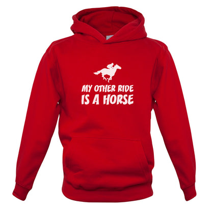 My Other Ride Is A Horse Kids T Shirt