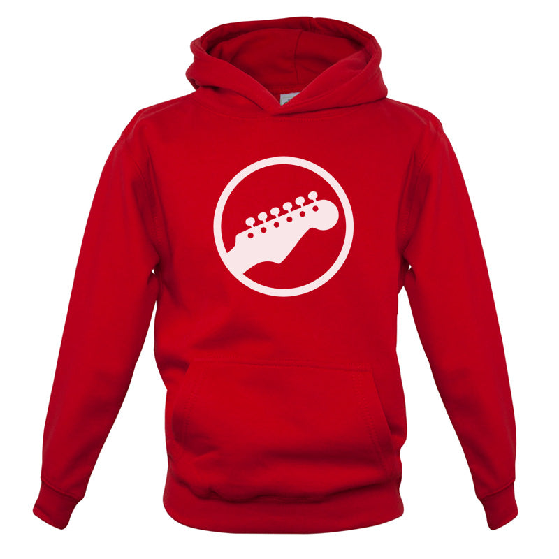 Guitar Headstock Kids T Shirt