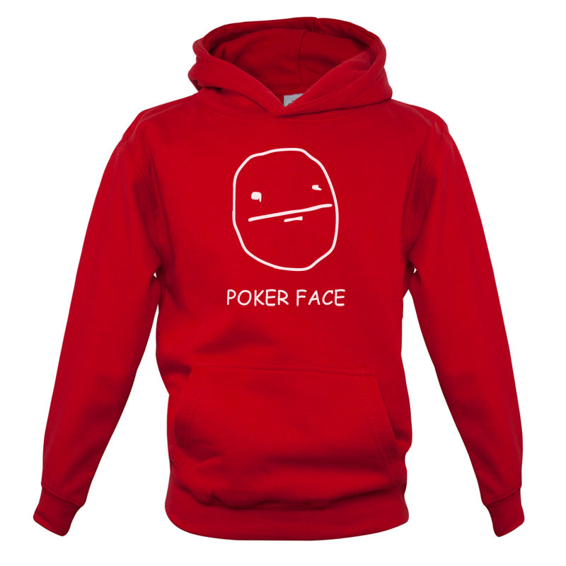 Poker Face Kids T Shirt