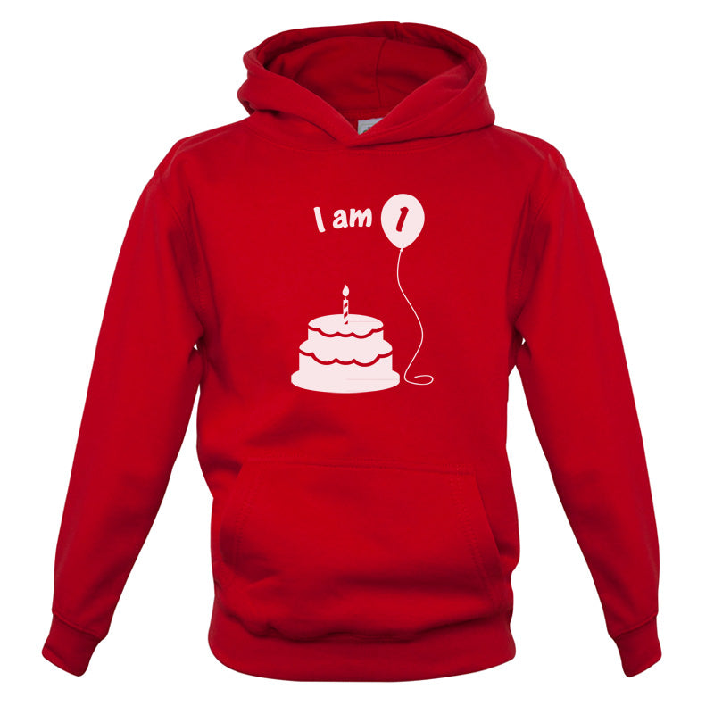 I Am 1 Kids Birthday Hoodie