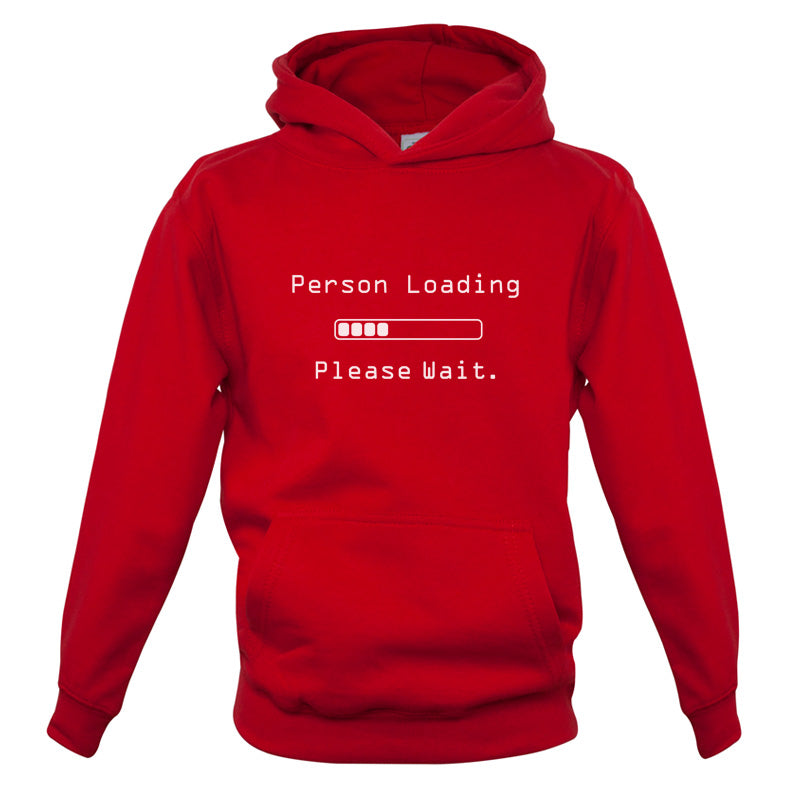 Person Loading Please Wait Kids T Shirt