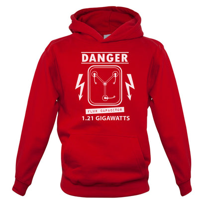 Danger Flux Capacitor Kids T Shirt