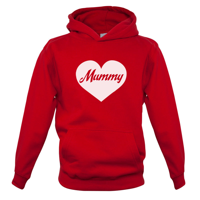 Heart Mummy Kids T Shirt